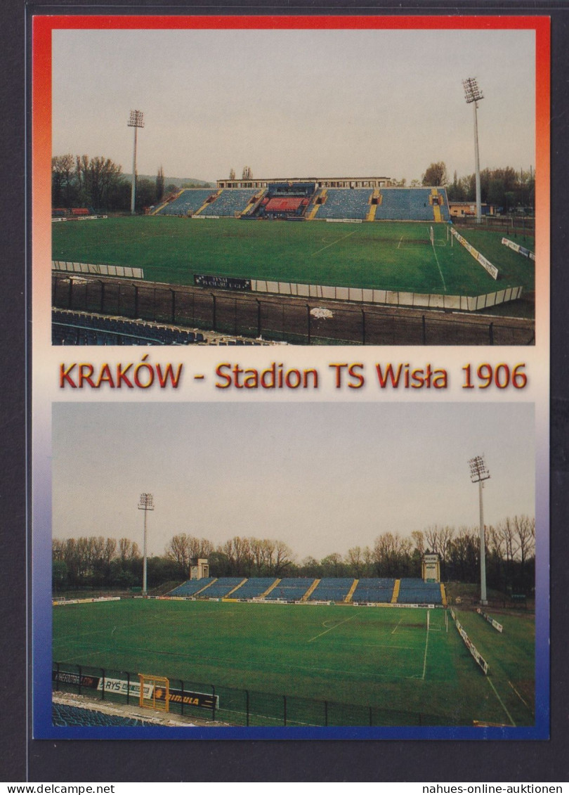 Ansichtskarte Fußballstadion Krakow Polen Stadion TS Wista 1906 - Andere & Zonder Classificatie