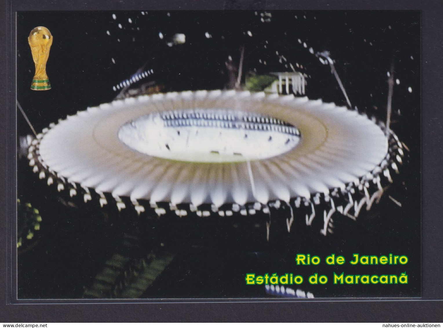 Ansichtskarte Fußballstadion Rio De Janeiro Brasilien Estadio Do Maracana - Andere & Zonder Classificatie