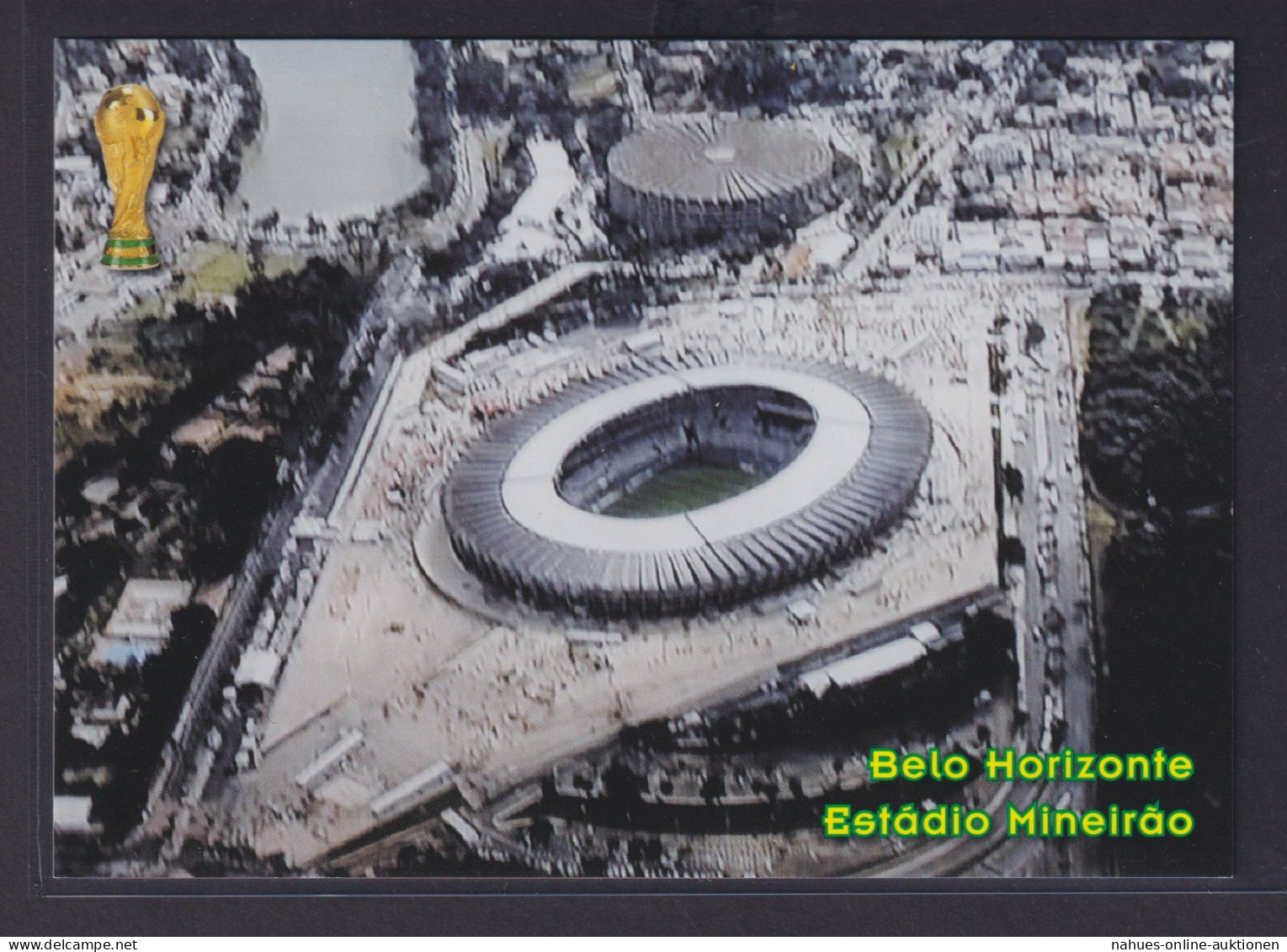 Ansichtskarte Fußballstadion Belo Horizonte Brasilien Estadio Mineirao - Otros & Sin Clasificación