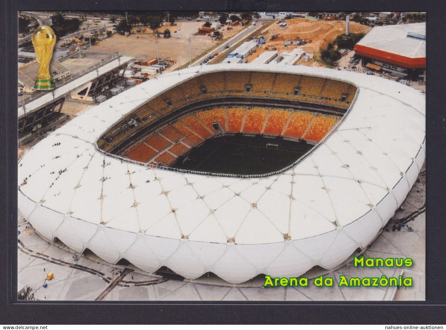 Ansichtskarte Fußballstadion Manaus Brasilien Arena Da Amazonia - Autres & Non Classés