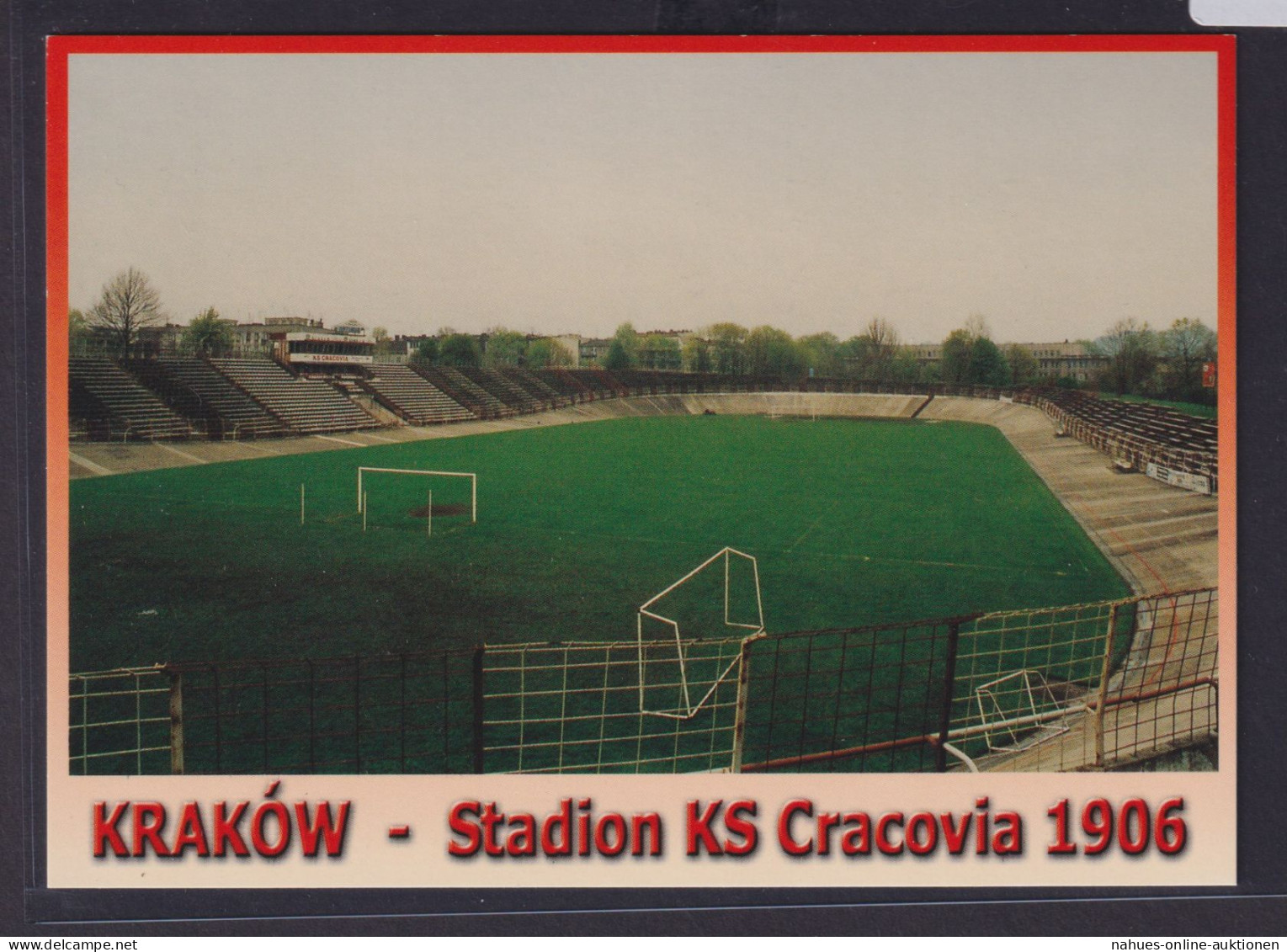 Ansichtskarte Fußballstadion Krakow Polen Stadion KS Cracovia 1906 - Sonstige & Ohne Zuordnung