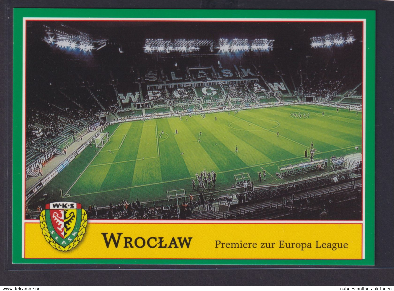 Ansichtskarte Fußballstadion Wroclaw Polen Nowy Stadion - Sonstige & Ohne Zuordnung