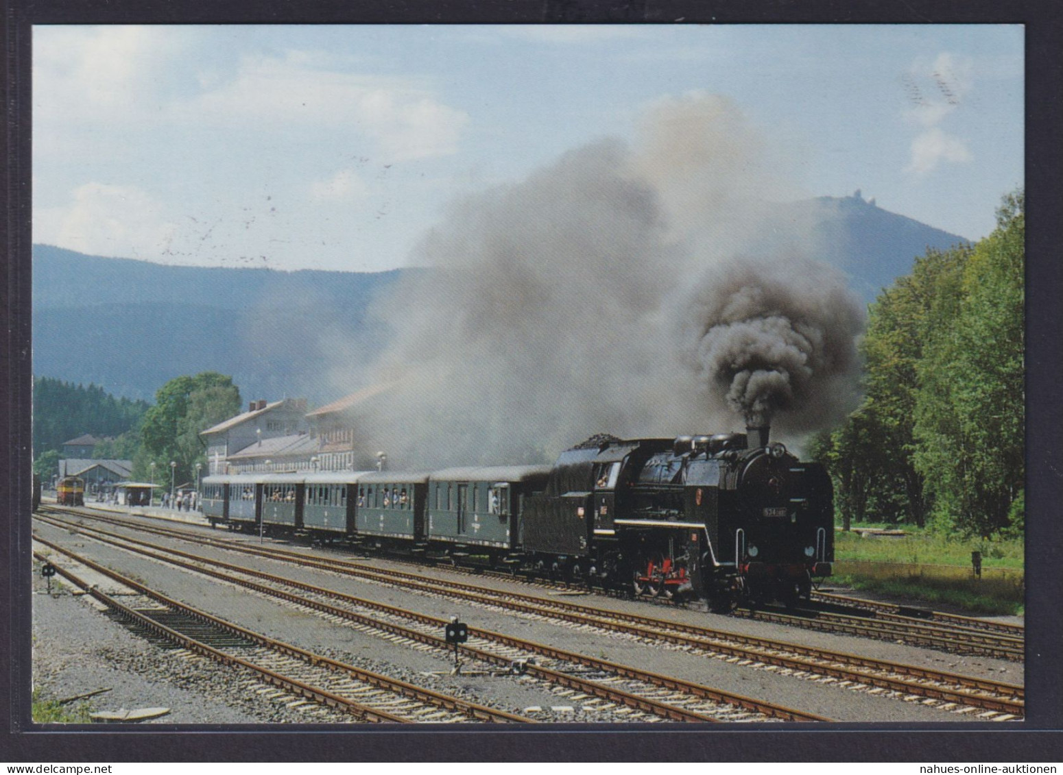 Ansichtskarte Historische Bahnpost Flensburg Hamburg Zug 99840. 12.07.1908 - Altri & Non Classificati