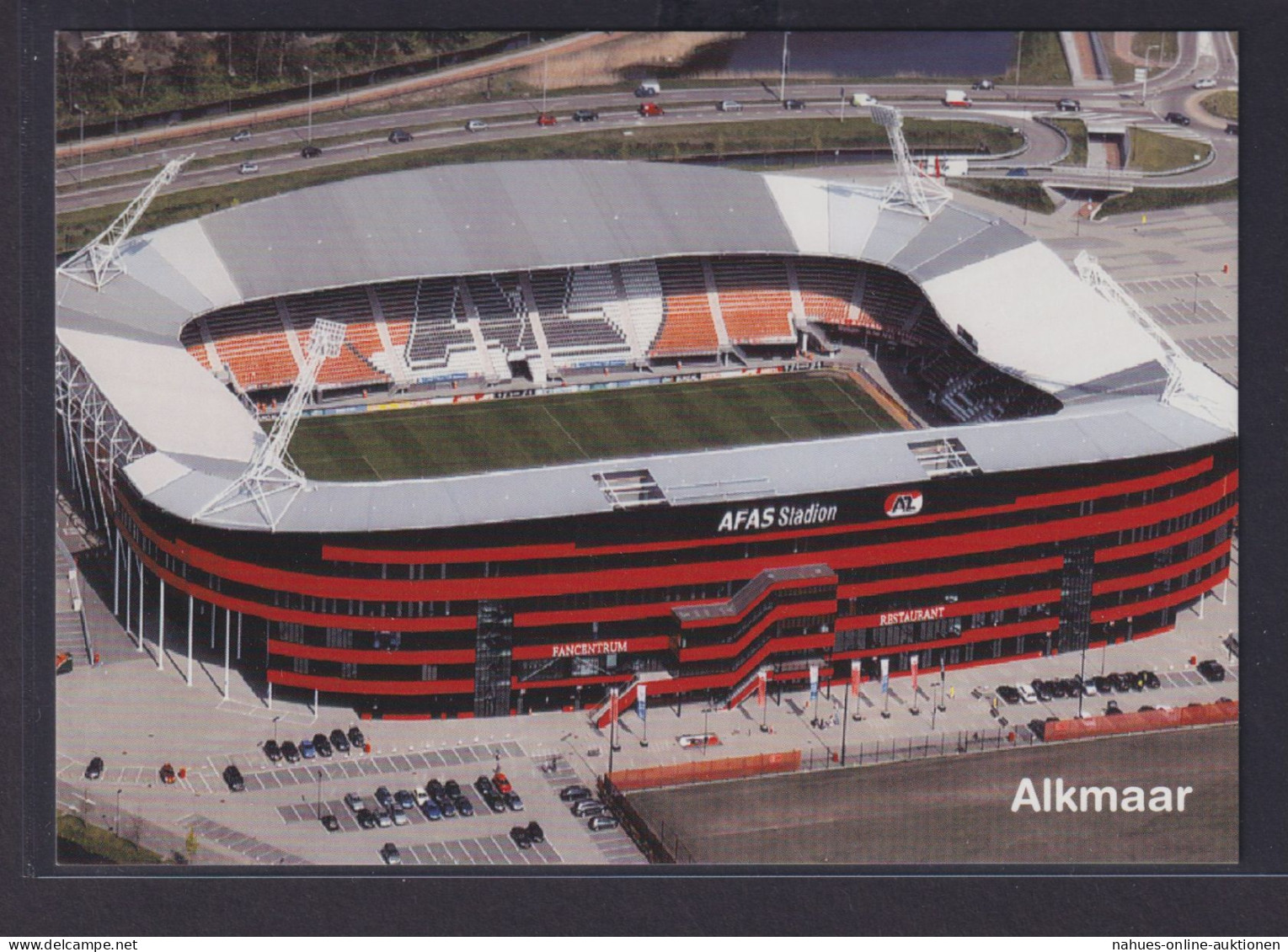 Ansichtskarte Fußballstadion Alkmaar Niederlande AFAS Stadion - Sonstige & Ohne Zuordnung