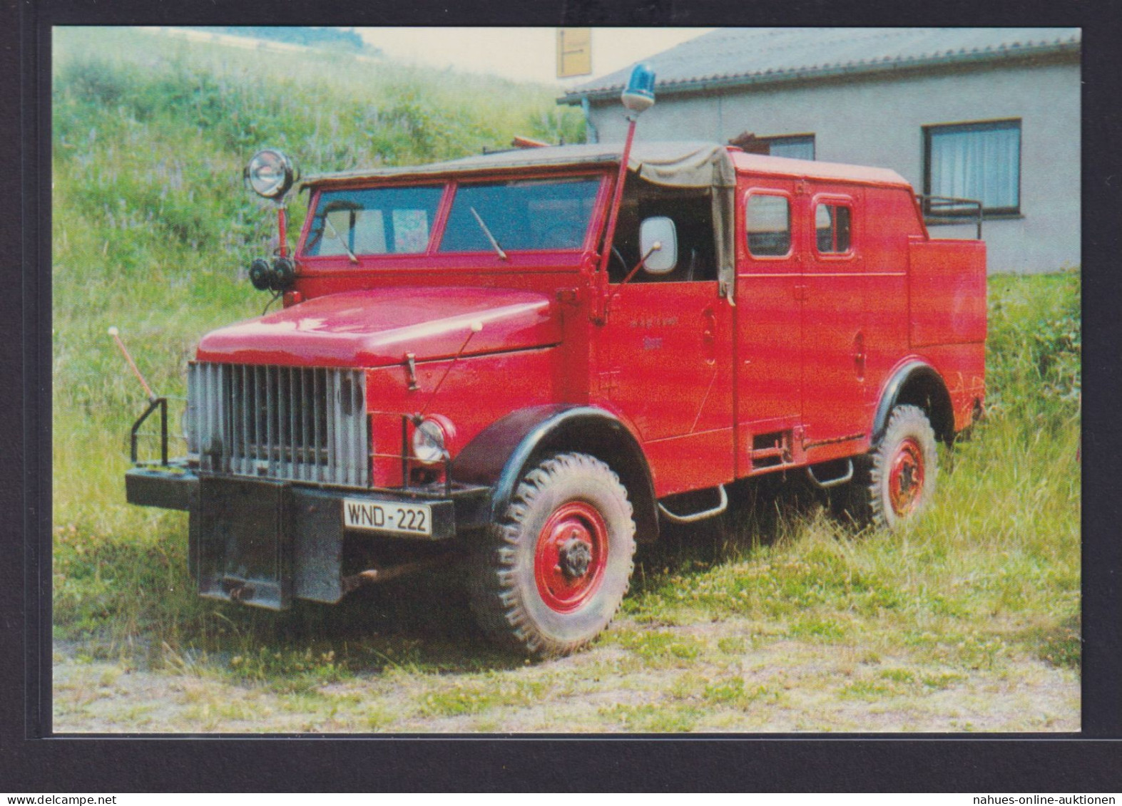 Ansichtskarte Tragkraftspritzenfahrzeug Borgward B 522 - Other & Unclassified