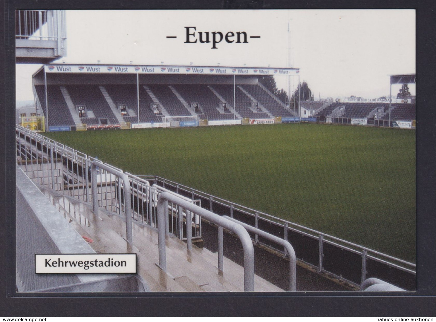 Ansichtskarte Fußballstadion Eupen Belgien Kehrwegstadion - Autres & Non Classés