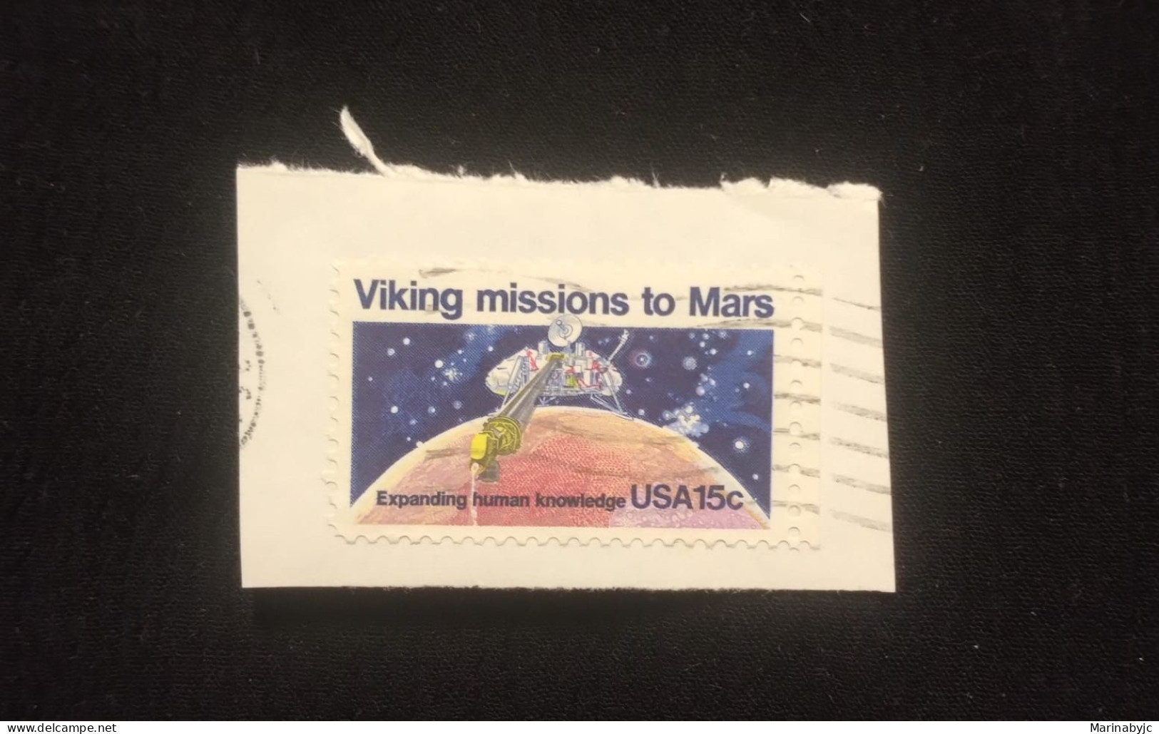C) 1978 UNITED STATES, SHEET WITH STAMP OF VIKING MISSION TO MARS. MIN - Other & Unclassified