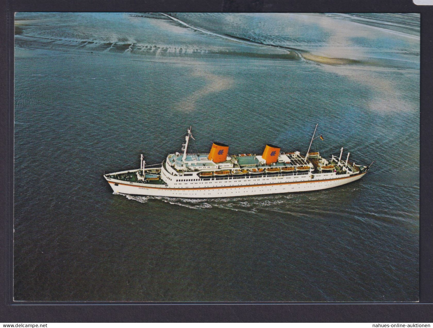 Ansichtskarte Schiff Schifffahrt Seefahrt Marine MS Europa Hapag Lloyd - Autres & Non Classés
