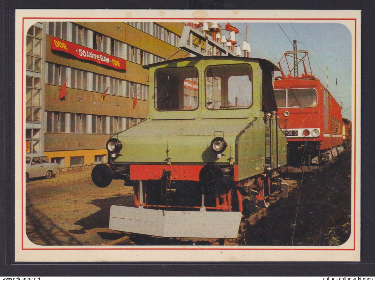 Ansichtskarte Eisenbahn Lokomotive Transport Verkehr Drehstrom Versuchslok. - Other & Unclassified
