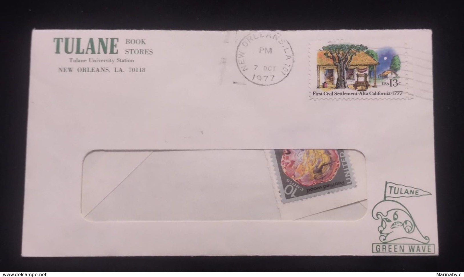 C) 1977, UNITED STATES INTERNAL MAIL. XF - Other & Unclassified