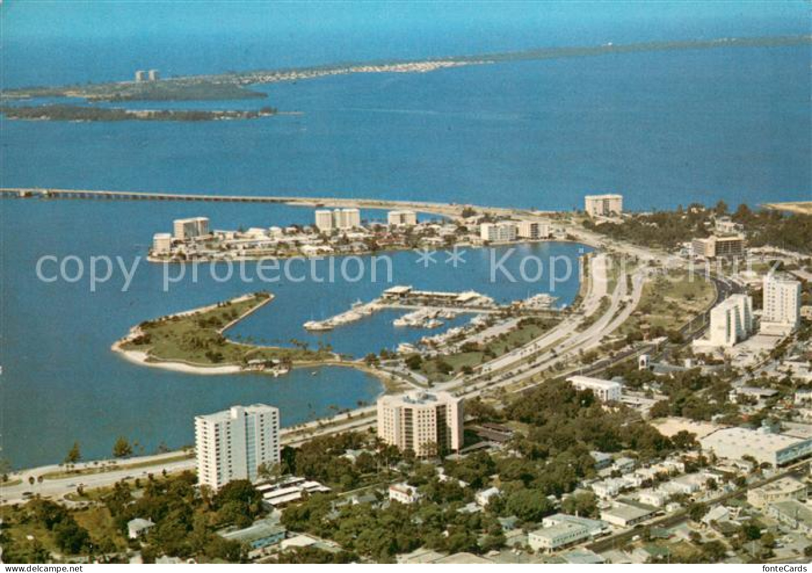 73731444 Sarasota_Florida Marina Jack Bird Key And Longboat Key Aerial View - Otros & Sin Clasificación