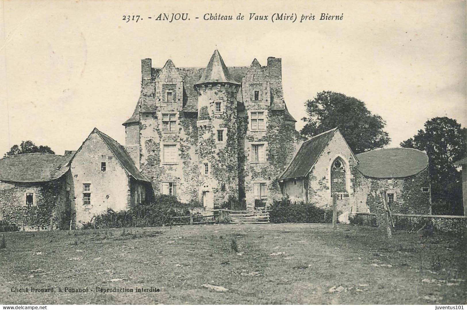 CPA Chateau De Vaux Près Bierné-2317-Timbre   L2904 - Other & Unclassified