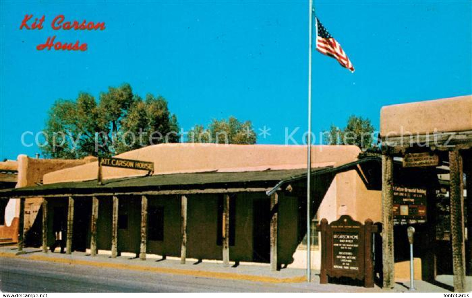 73712800 Taos Kit Carson Home And Museum - Autres & Non Classés