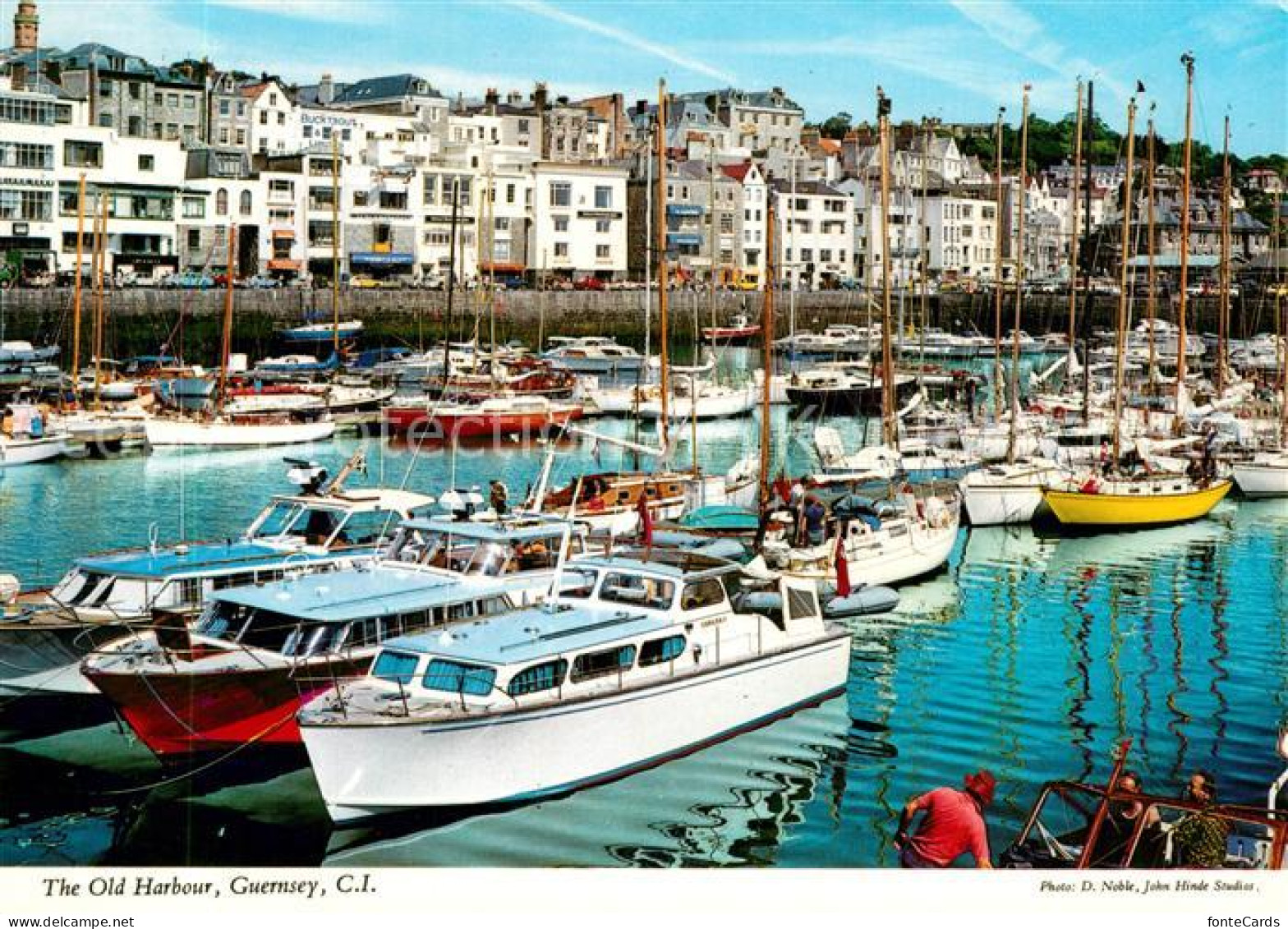 73213344 Guernsey Channel Islands The Old Harbour Guernsey Channel Islands - Other & Unclassified