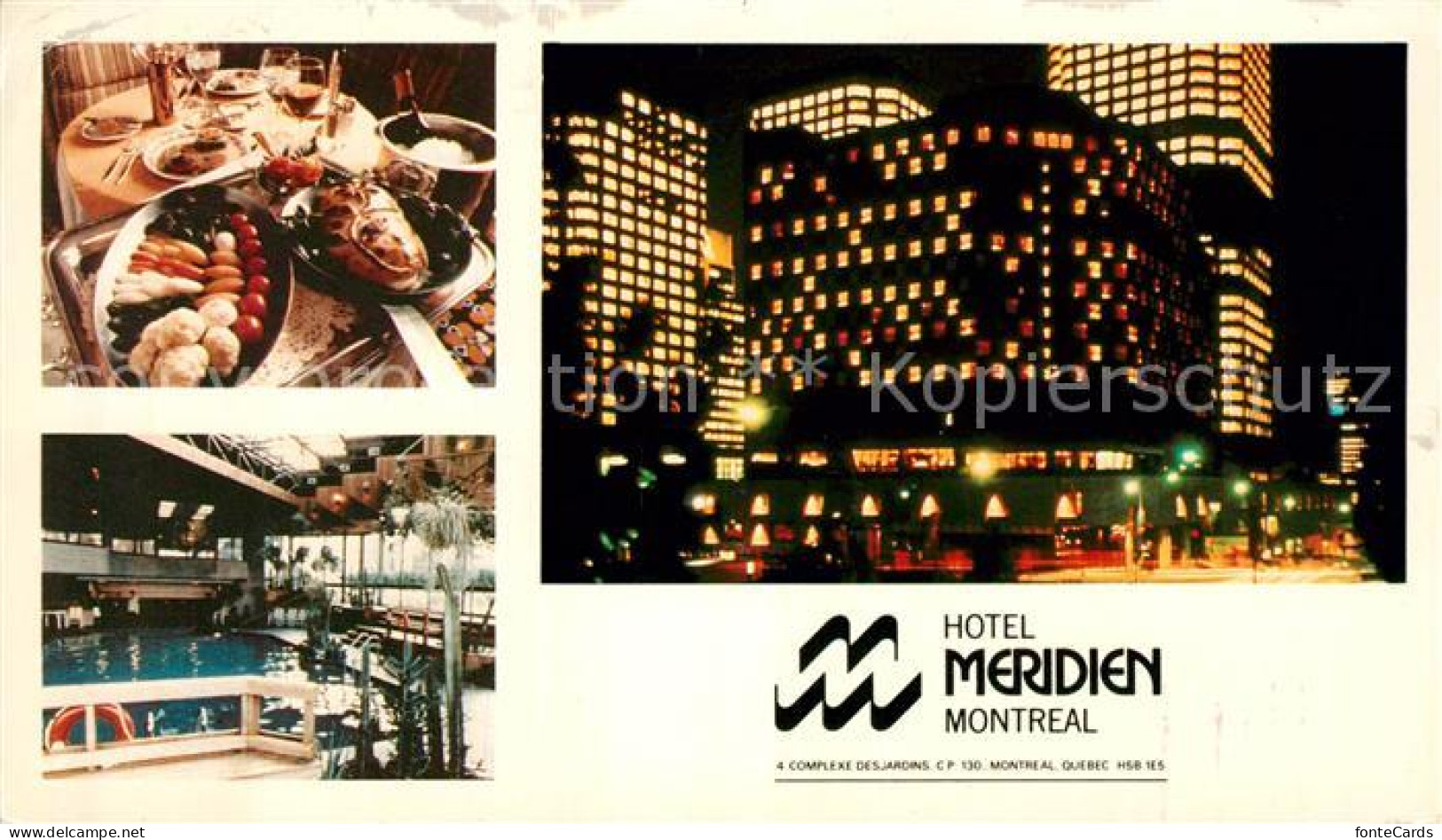 73171626 Montreal Quebec Hotel Meridien Montreal - Unclassified