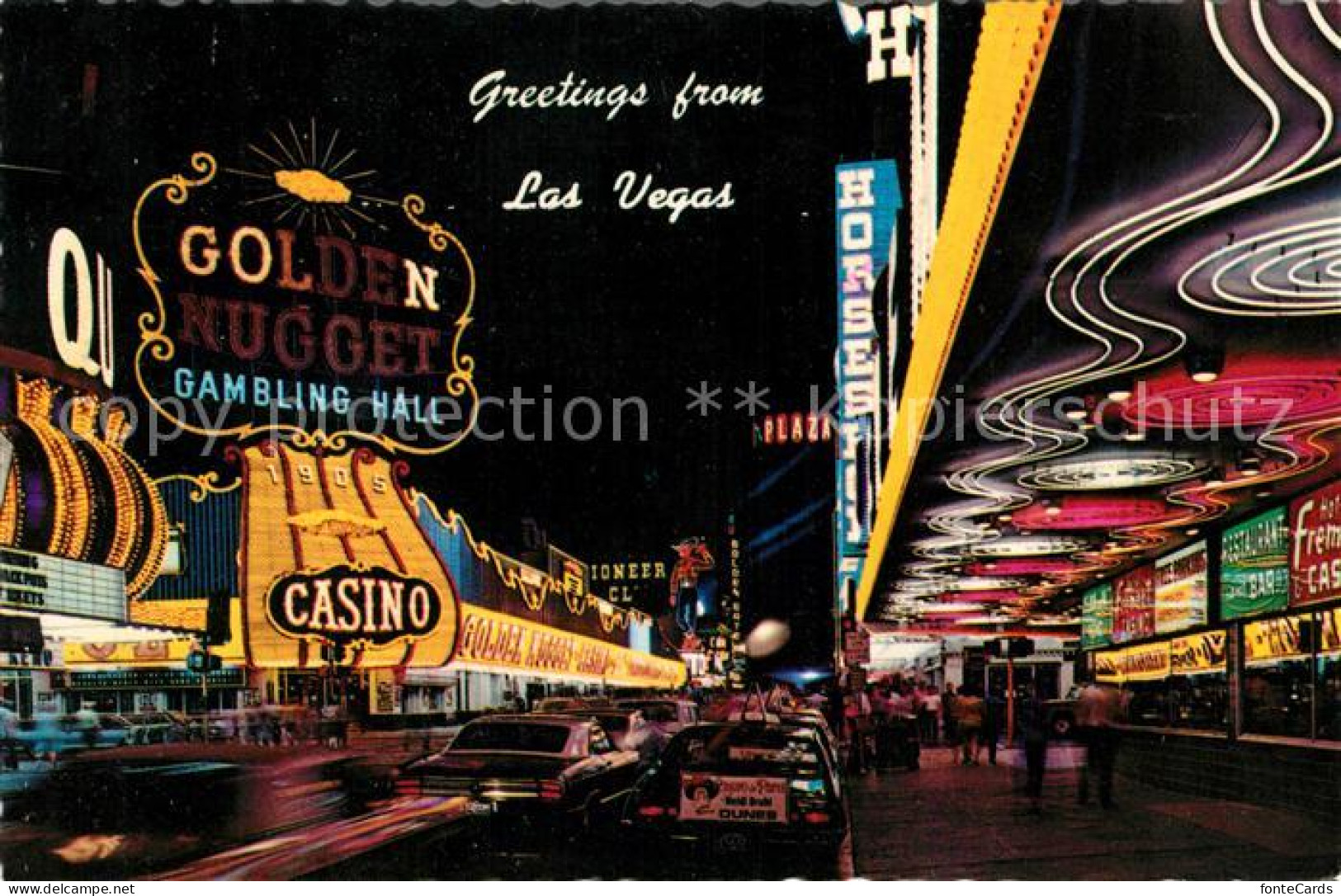 73164557 Las_Vegas_Nevada Casino Center Glitter Gulch - Autres & Non Classés