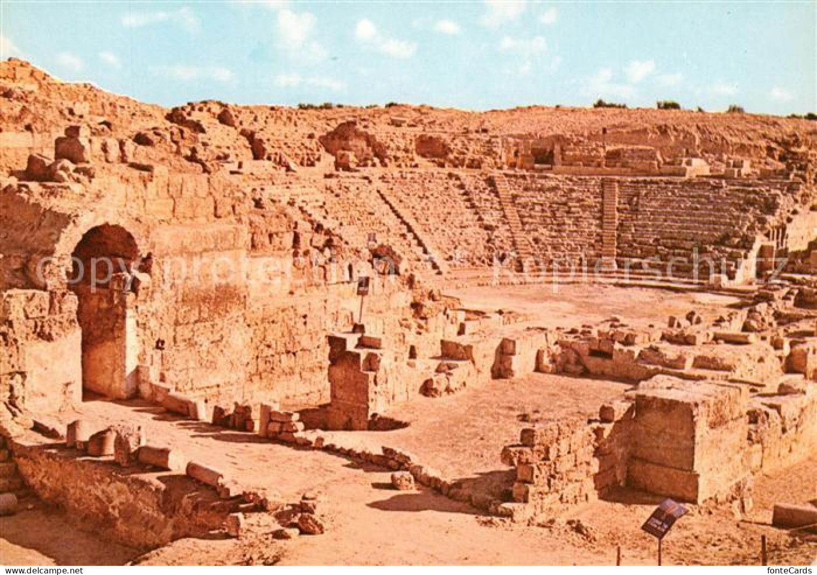 73164313 Caesarea Israel Ancient Roman Amphitheatre Caesarea Israel - Israel