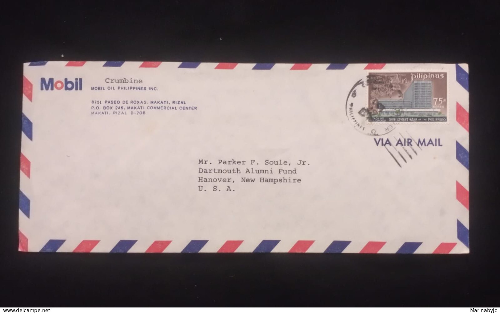 C) 1972 PHILIPPINES AIR MAIL, ENVELOPE SENT TO UNITED STATES.XF - Other & Unclassified