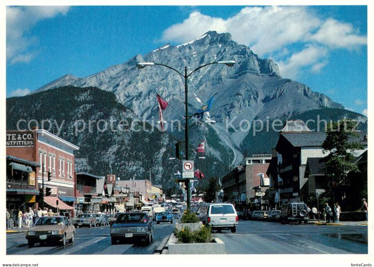 73162068 Banff Canada Banff Avenue Cascade Mountain  Banff Canada - Non Classés