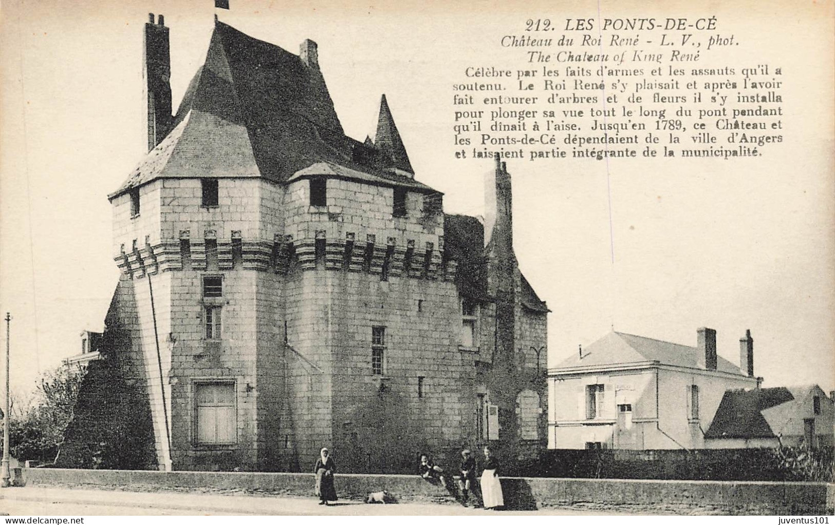 CPA Les Ponts De Cé-Château Du Roi René-212   L2904 - Les Ponts De Ce