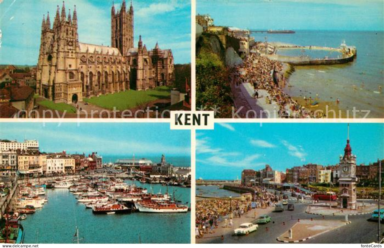 73142191 Kent Cathedral Canterburry Harbour Ramsgate Lido Bathing Pool Cliftonvi - Other & Unclassified