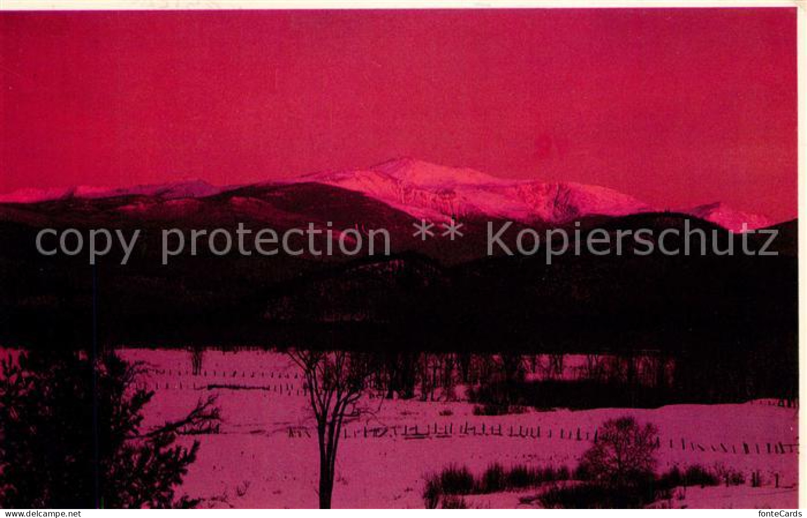 73130643 White Mountains New Hampshire Alpen Winter  White Mountains - Other & Unclassified