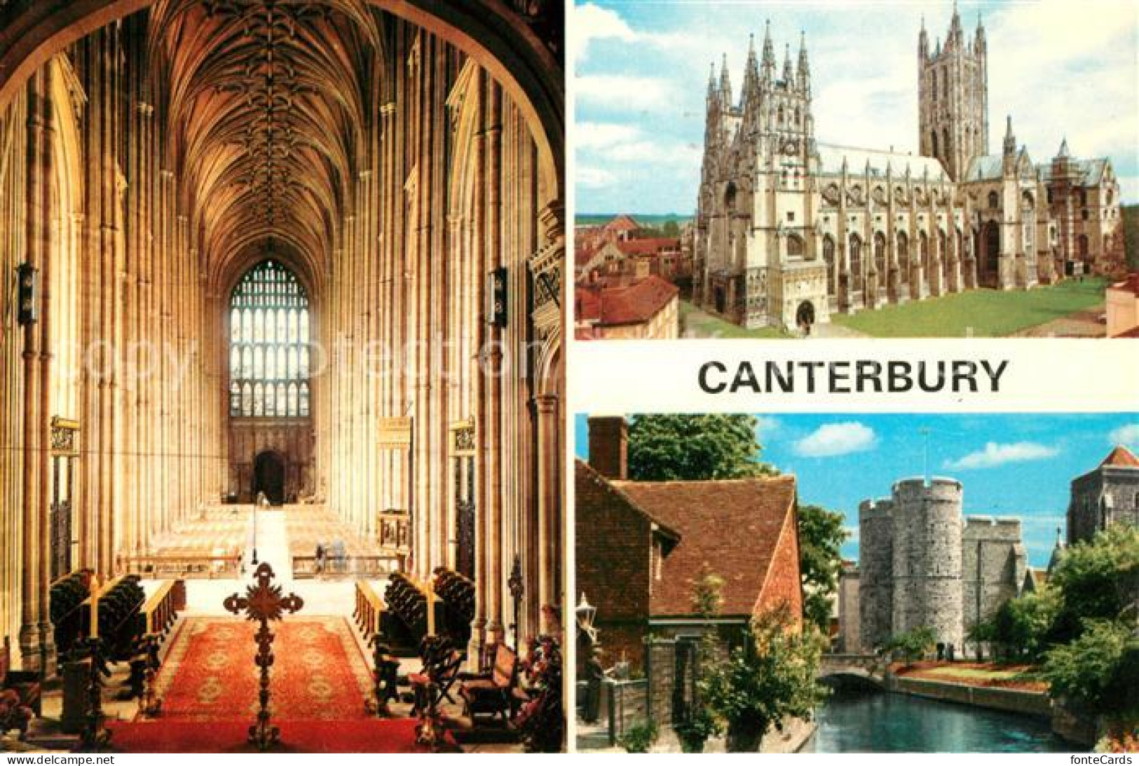 73126506 Canterbury Kent Cathedral Castle Tower  - Autres & Non Classés