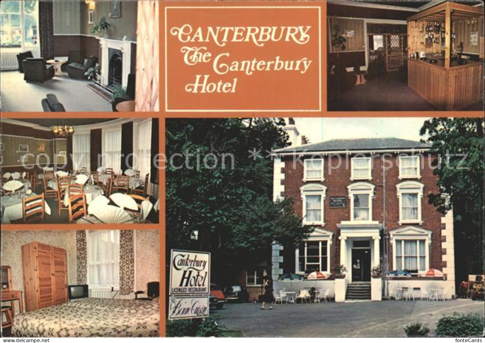 71908972 Canterbury Kent Hotel  - Other & Unclassified