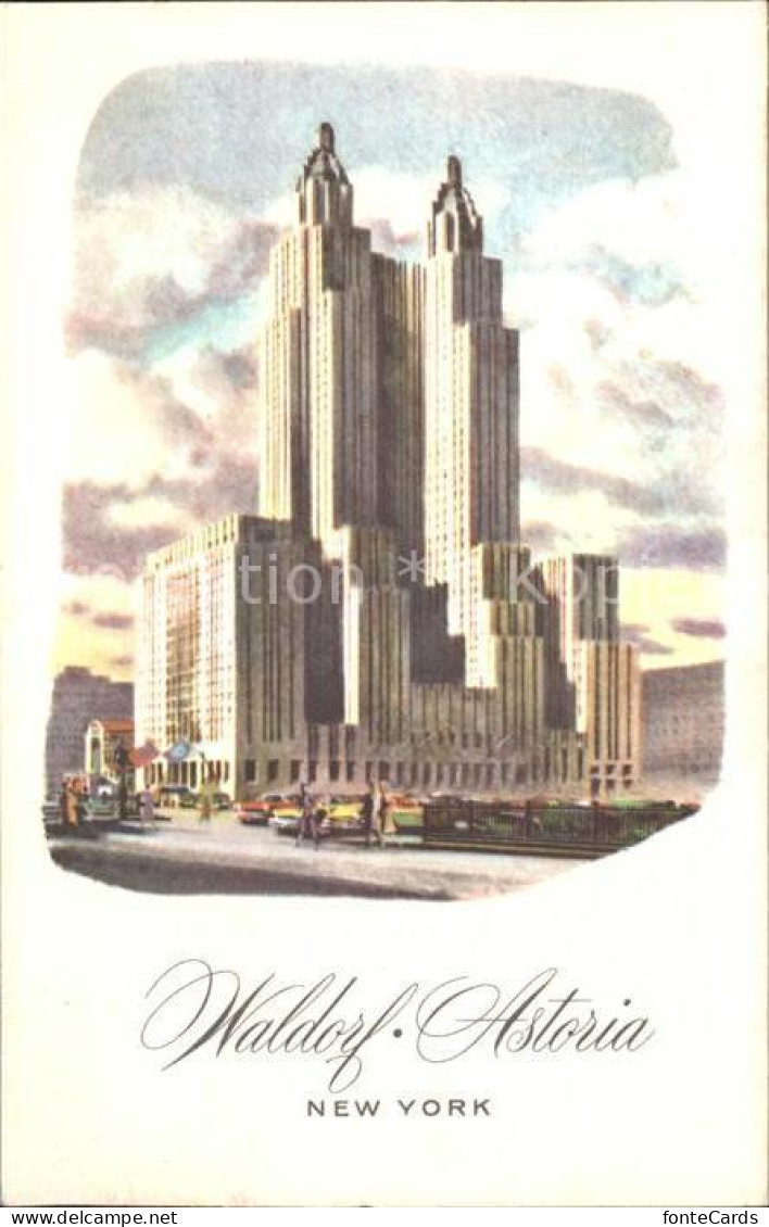 71901684 New_York_City Waldorf Astoria - Sonstige & Ohne Zuordnung