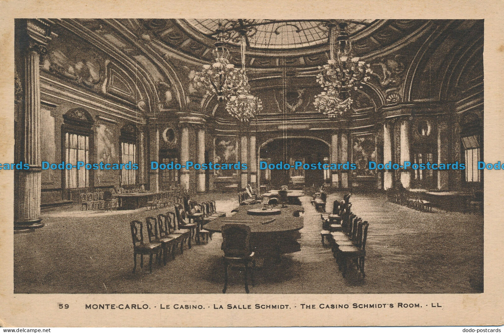 R038063 Monte Carlo. The Casino Schmidts Room. Levy Et Neurdein Reunis. No 59 - Welt