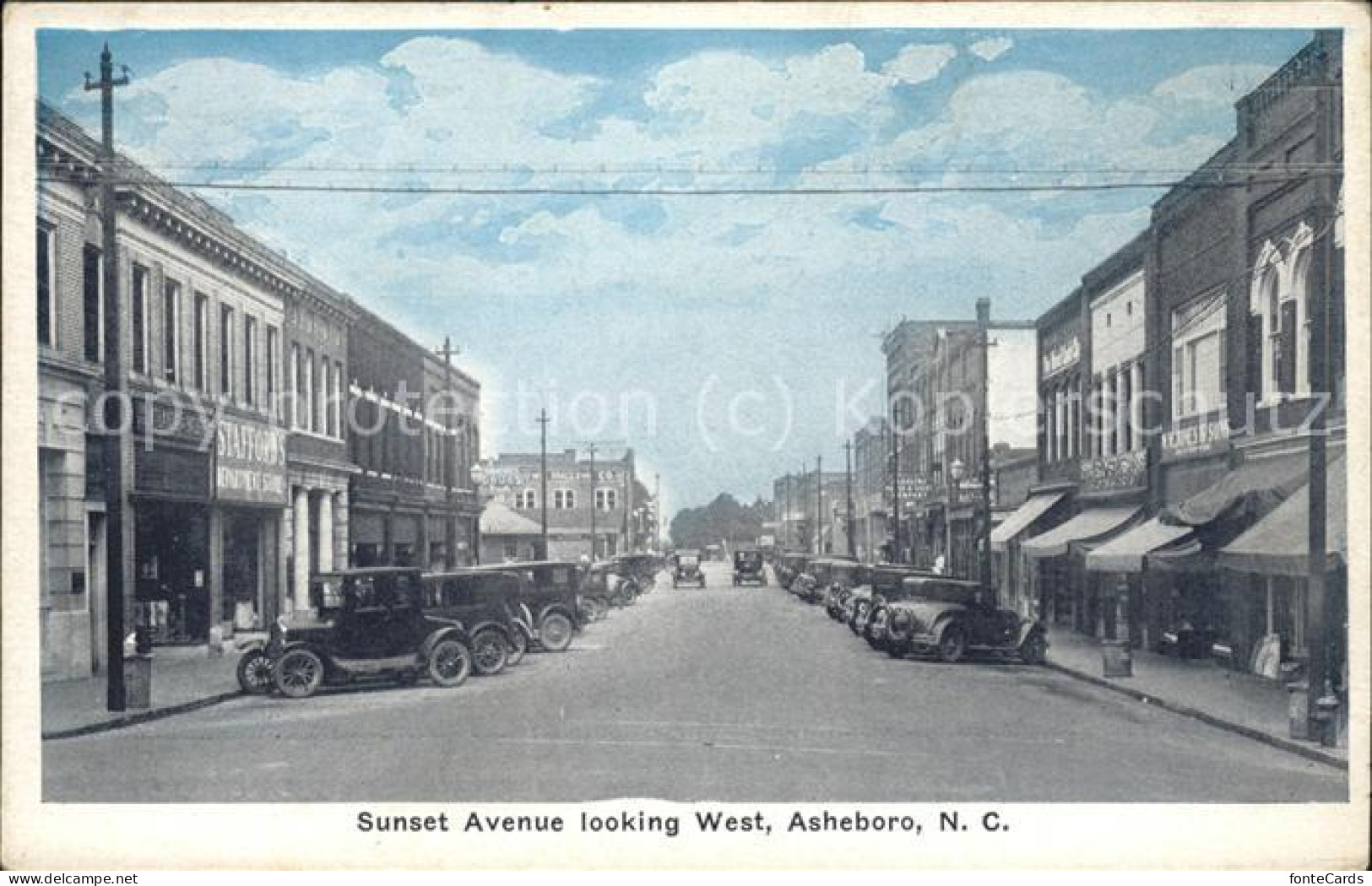 41497944 Asheboro Sunset Avenue Looking West - Other & Unclassified