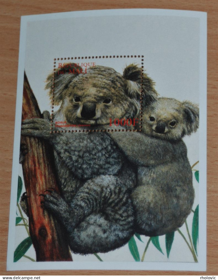 MALI 1997, Koala, Animals, Fauna, Souvenir Sheet, MNH** - Andere & Zonder Classificatie