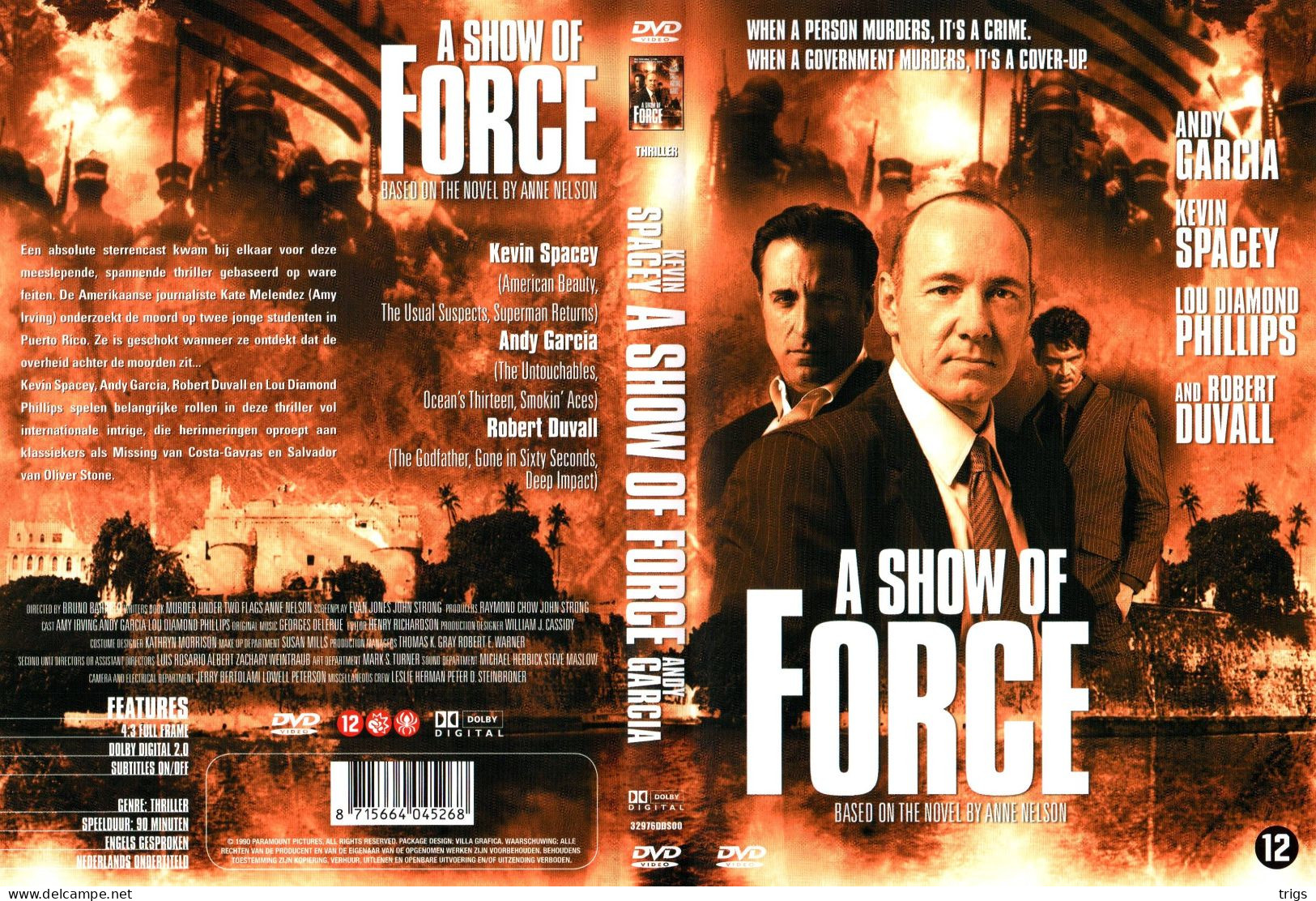 DVD - A Show Of Force - Policíacos