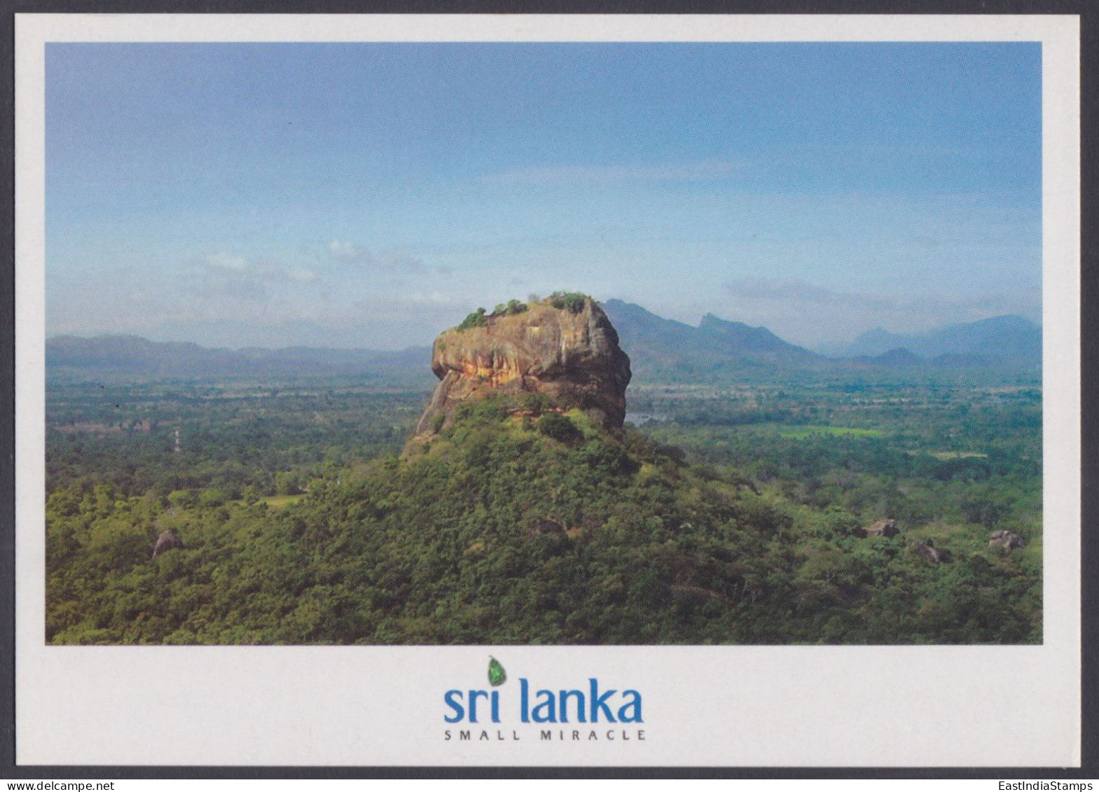 Sri Lanka Ceylon Mint Unused Airmail Postcard Sigiriya, The Castle In A Rock, Post Card - Sri Lanka (Ceylon)