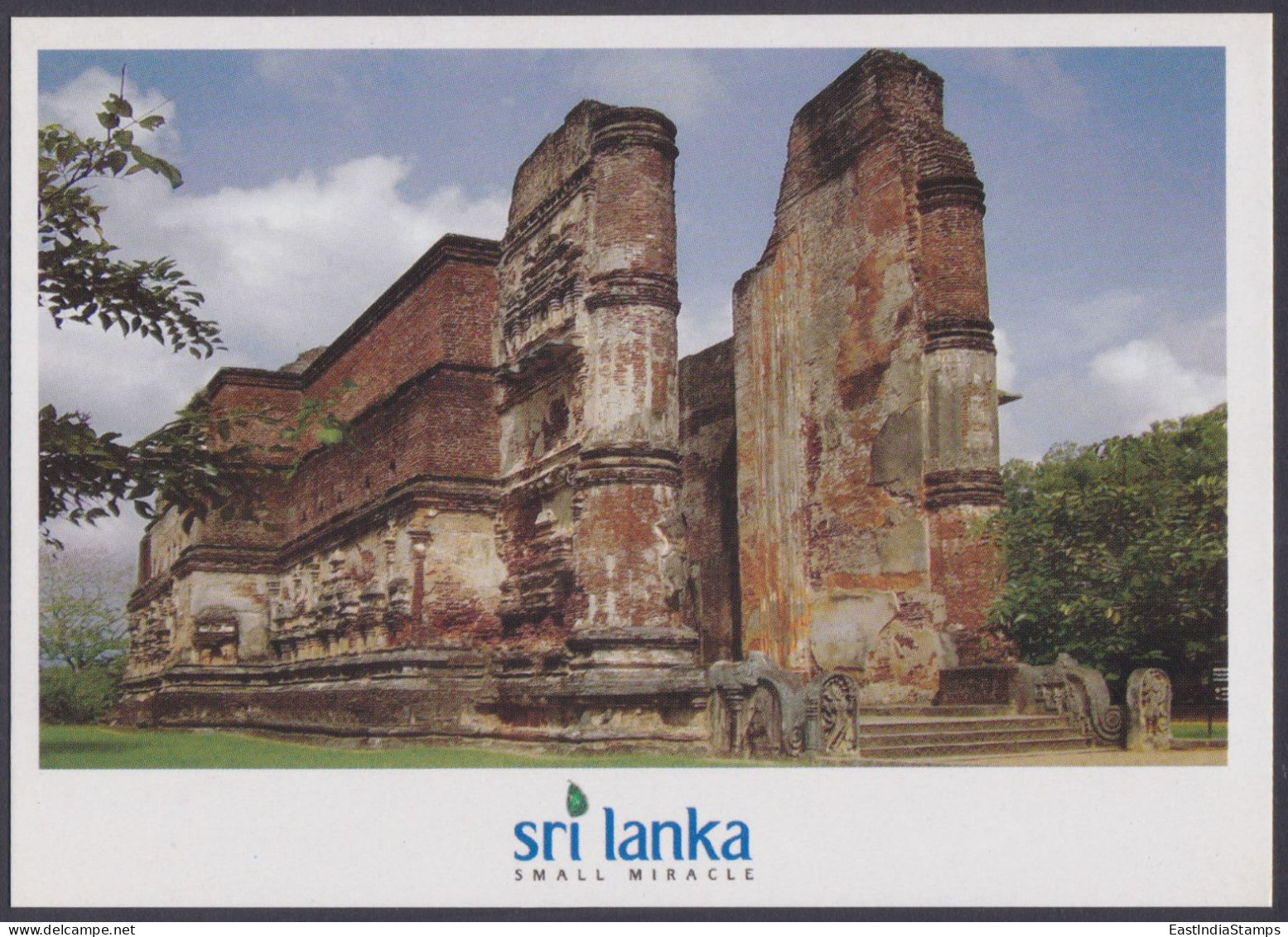 Sri Lanka Ceylon Mint Unused Airmail Postcard The Image House, Lankathilaka, Buddha, Buddhism, Post Card - Sri Lanka (Ceylon)