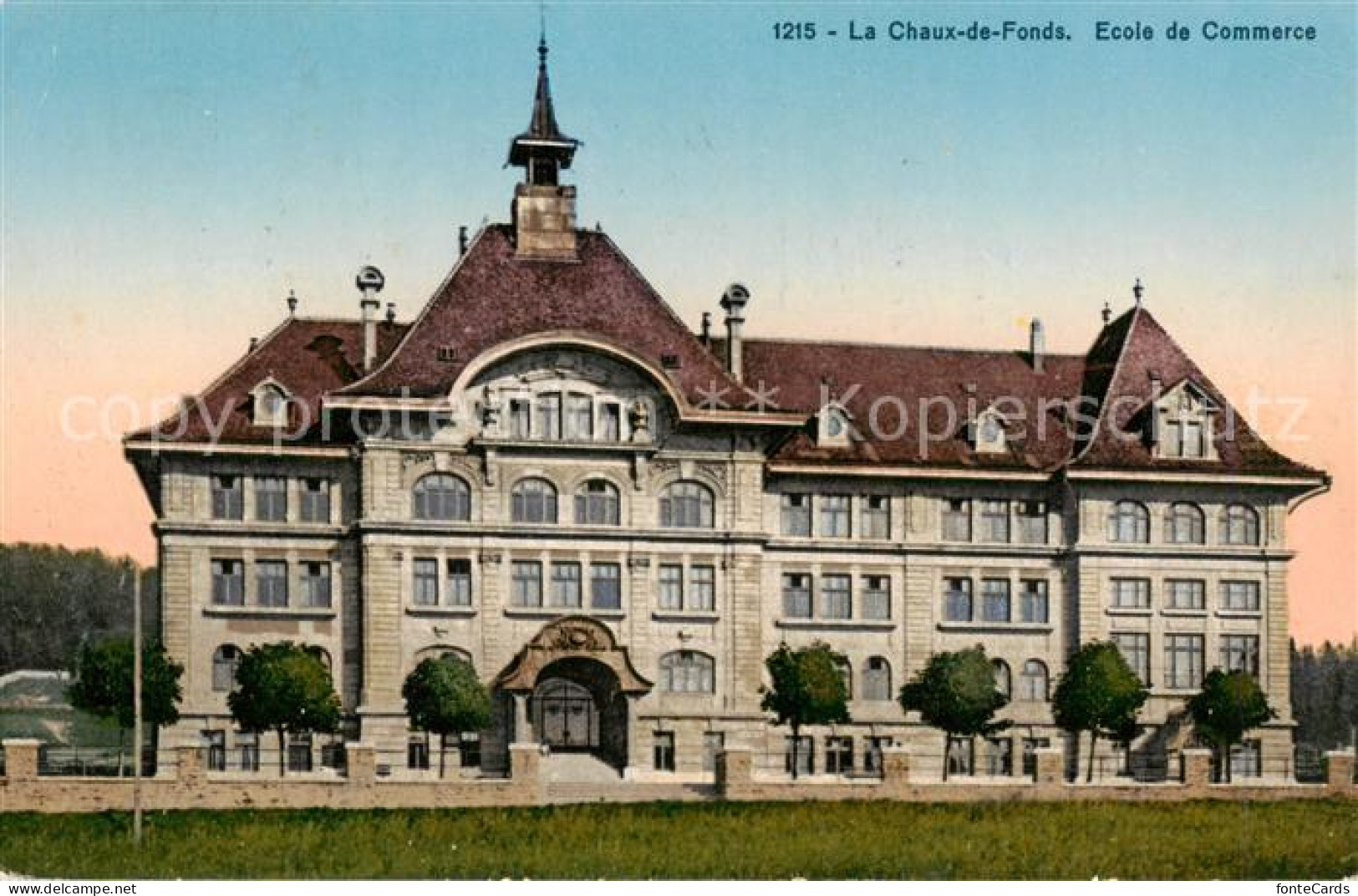 13831526 La Chaux-de-Fonds NE Ecole De Commerce  - Autres & Non Classés