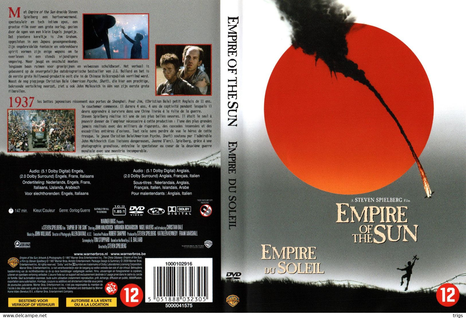 DVD - Empire Of The Sun - Drama