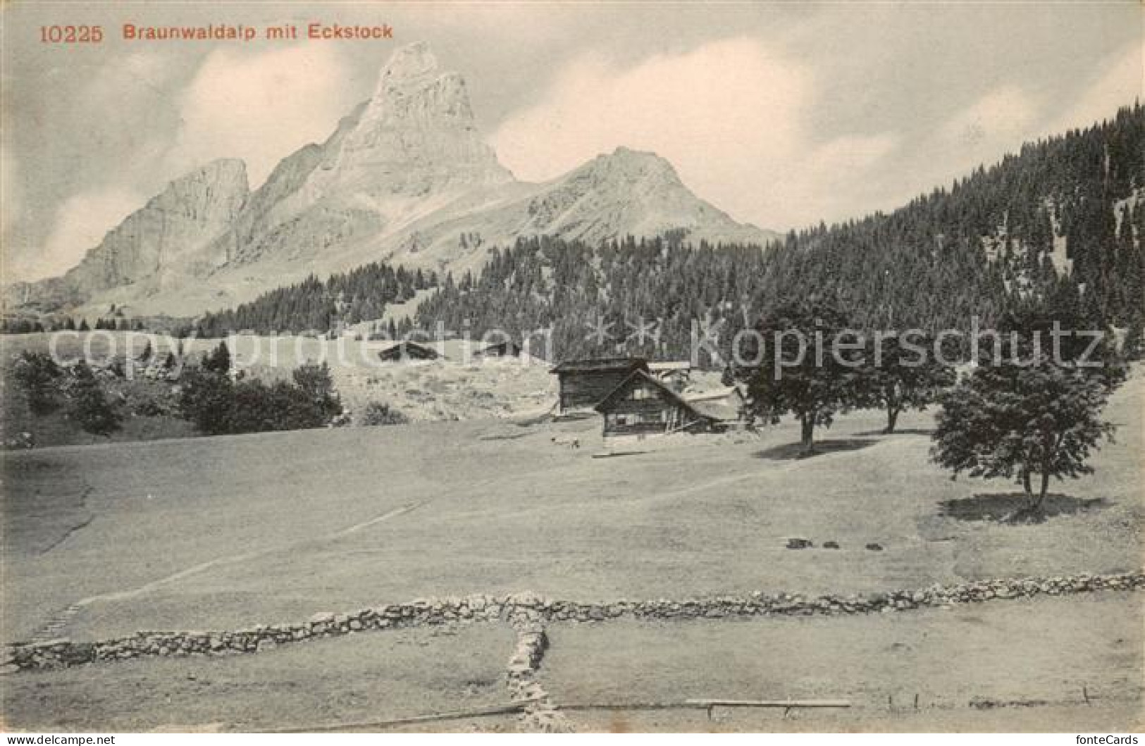 13816176 Braunwald GL Braunwaldalp Mit Eckstock Braunwald GL - Other & Unclassified