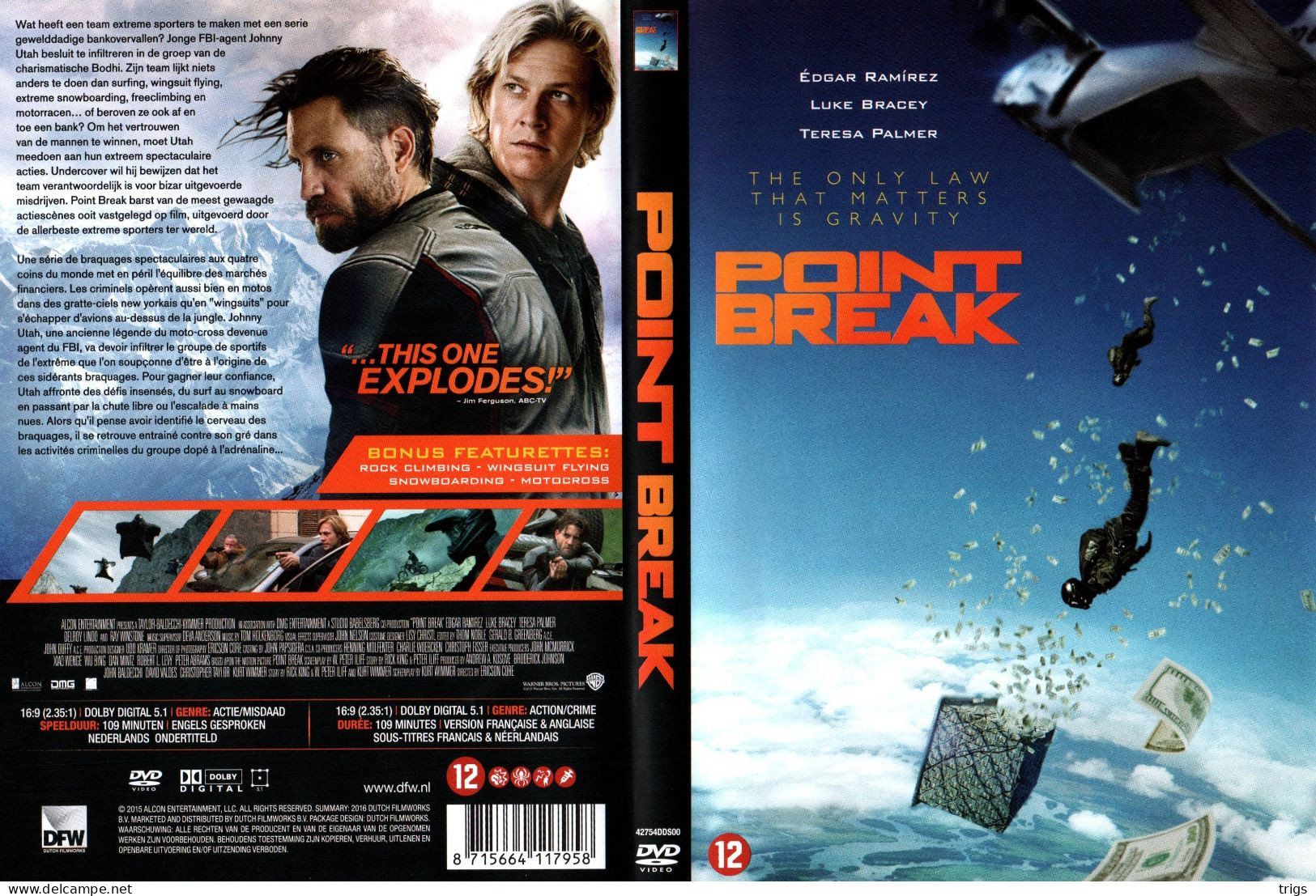 DVD -  Point Break - Action & Abenteuer