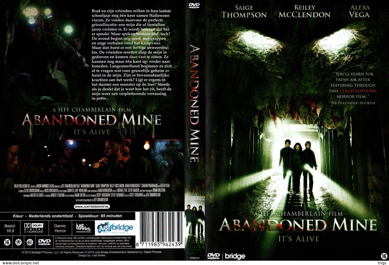 DVD -  Abandoned Mine - Horror