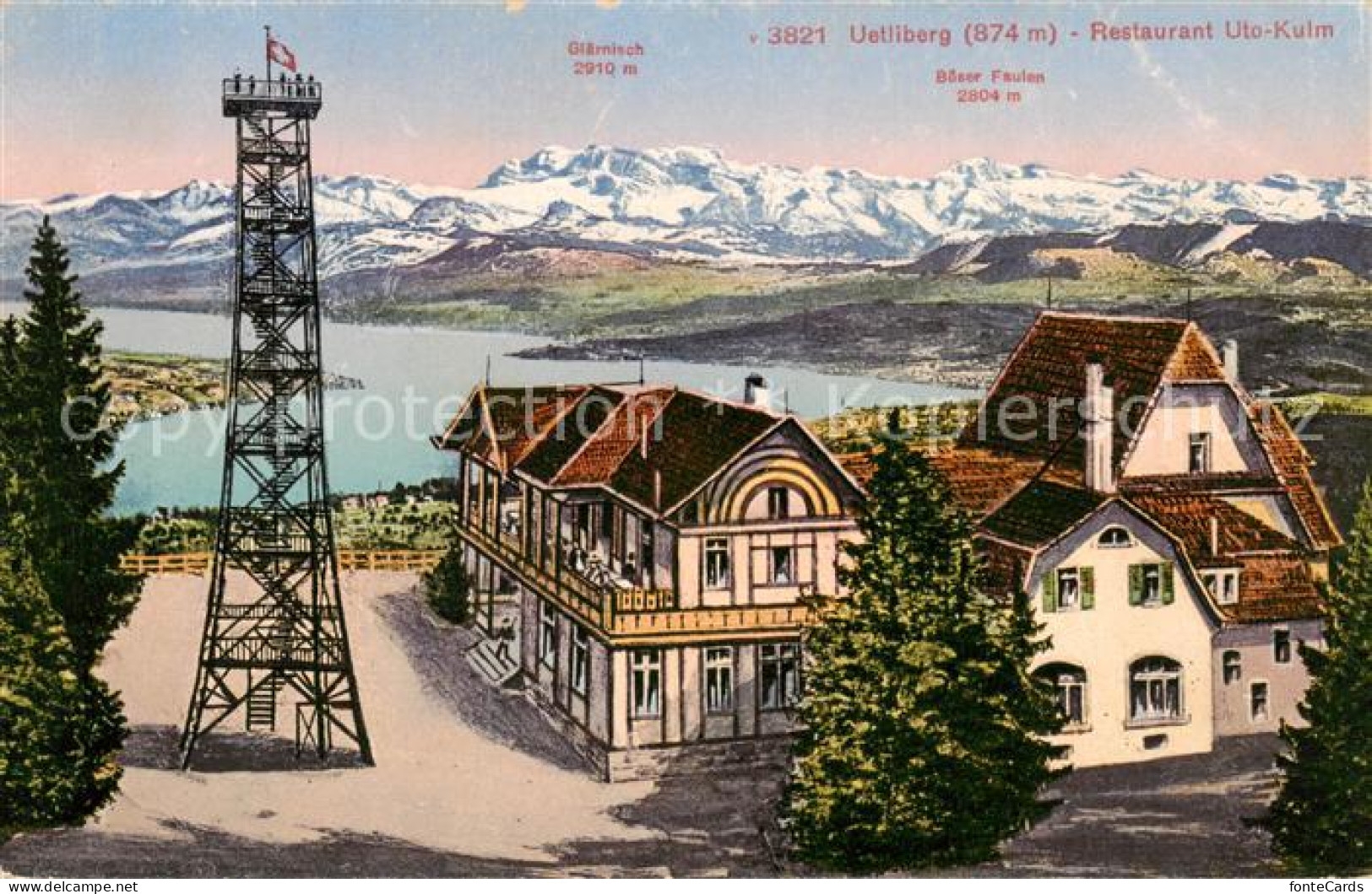 13800636 Uetliberg ZH Restaurant Uto Kulm Uetliberg ZH - Otros & Sin Clasificación