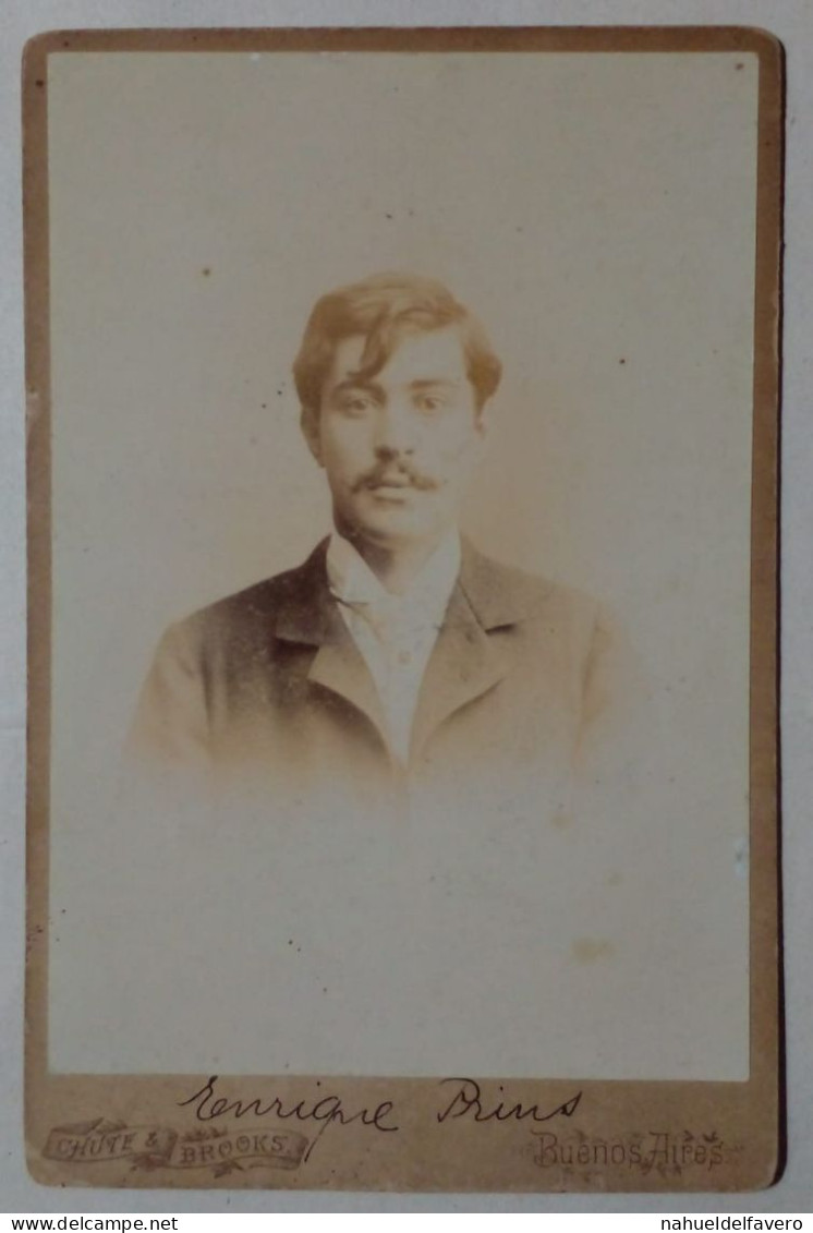 Photographie - Portrait D'un Homme. - Ancianas (antes De 1900)