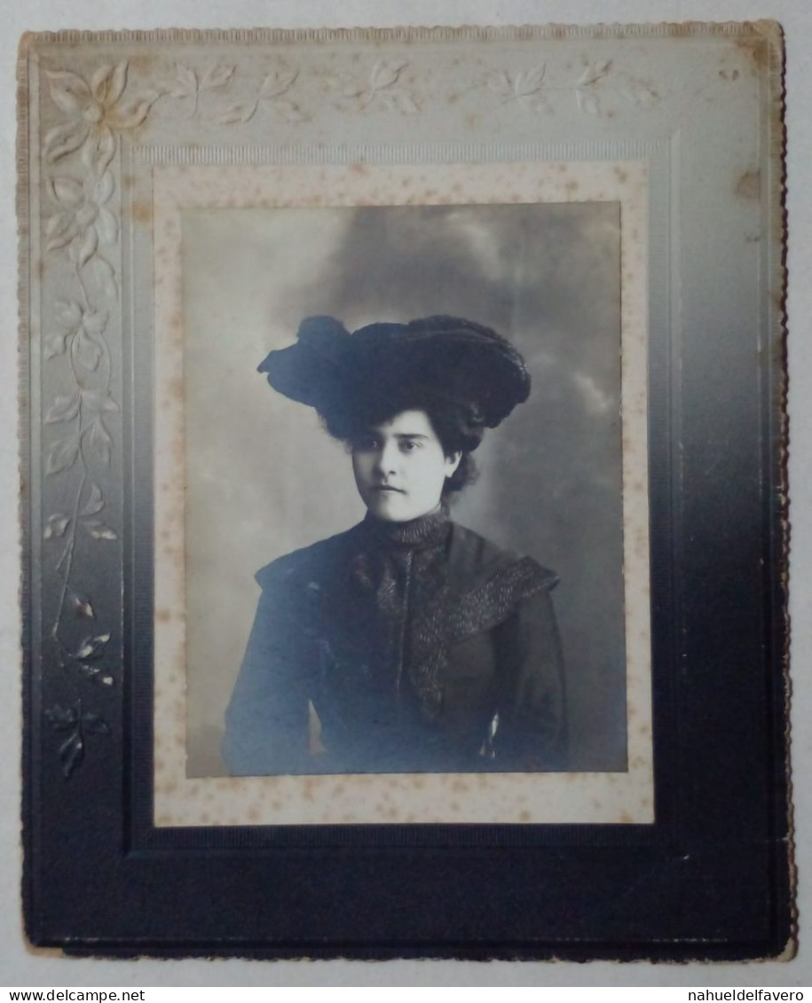 Photographie - Portrait D'une Femme. - Ancianas (antes De 1900)