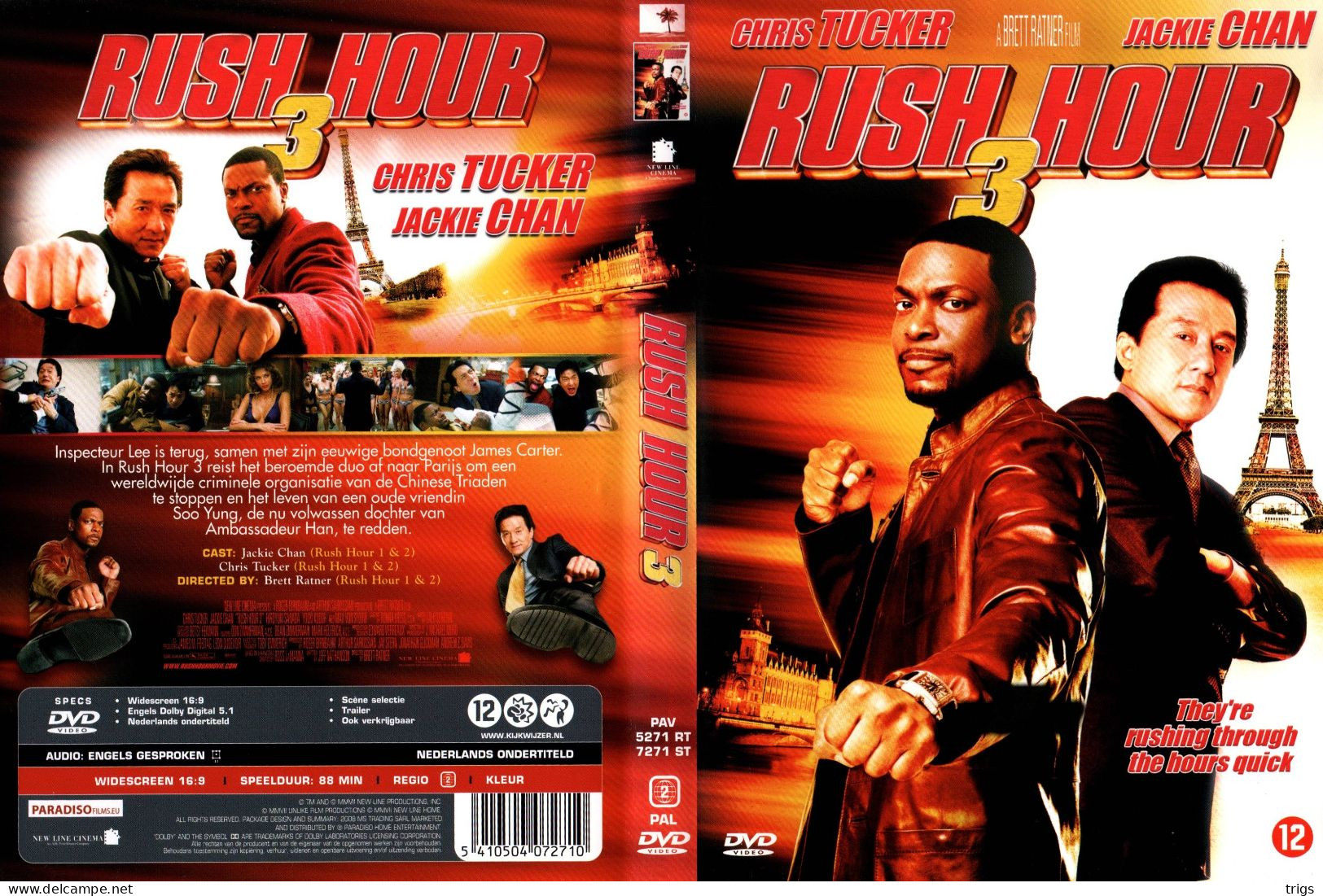 DVD -  Rush Hour 3 - Actie, Avontuur
