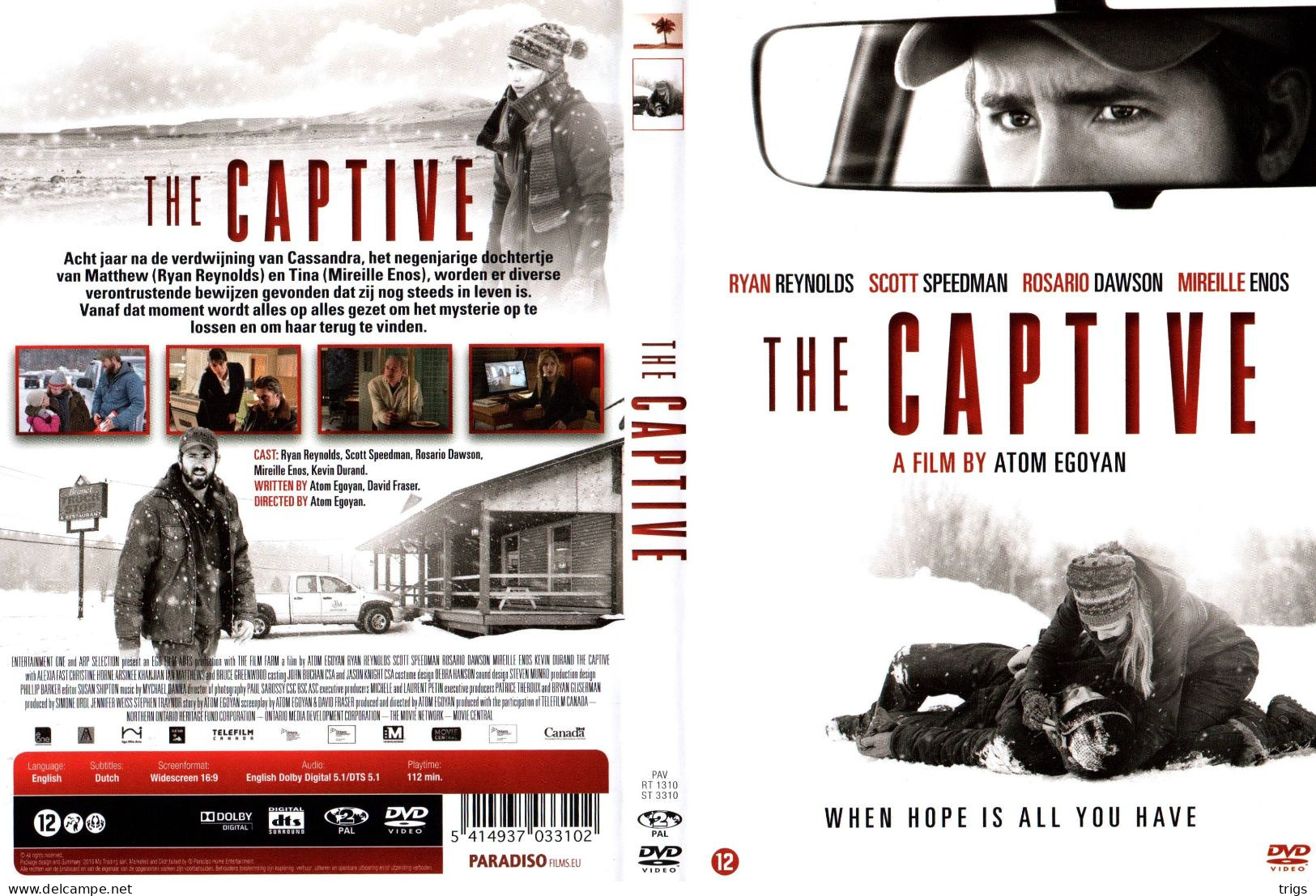 DVD -  The Captive - Drame