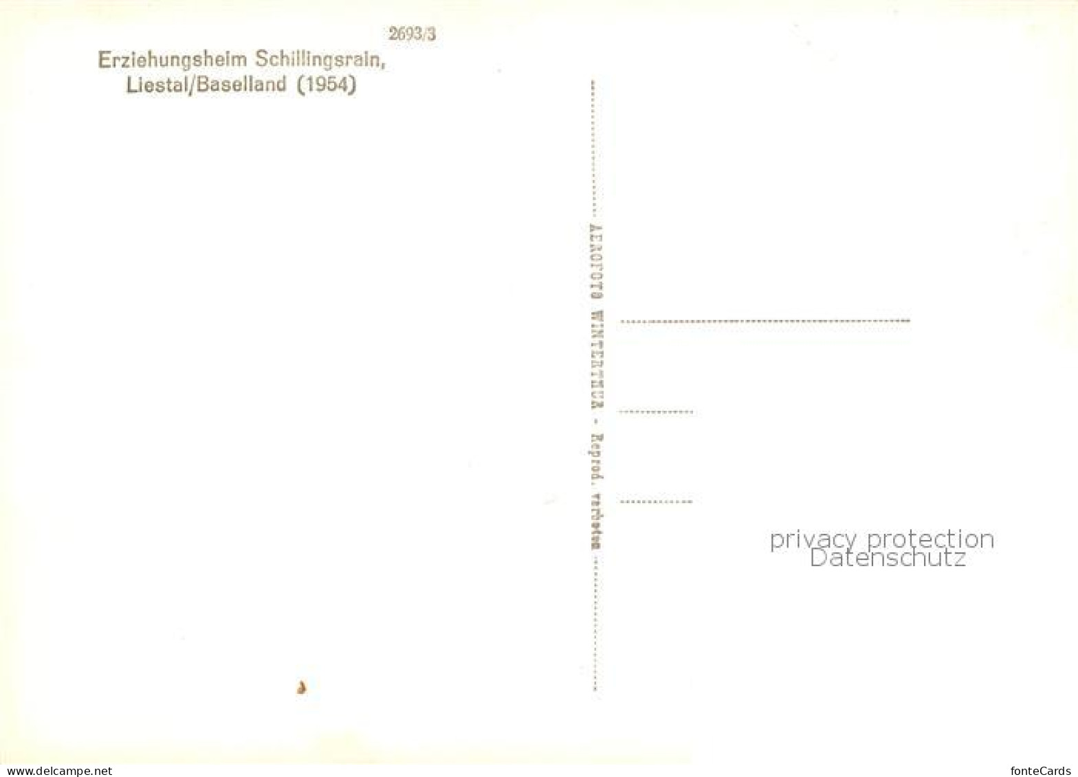 13790766 Liestal BL Fliegeraufnahme Erziehungsheim Schillingsrain  - Andere & Zonder Classificatie