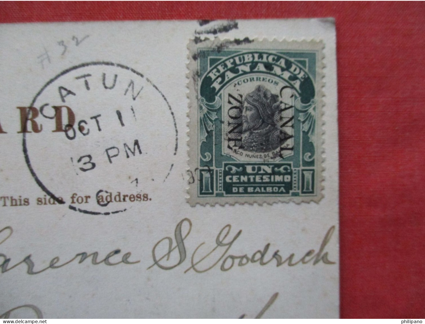 Blast At Empire Cut Panama:   Panama   Has Overprint Stamp.  Ref 6405 - Panama