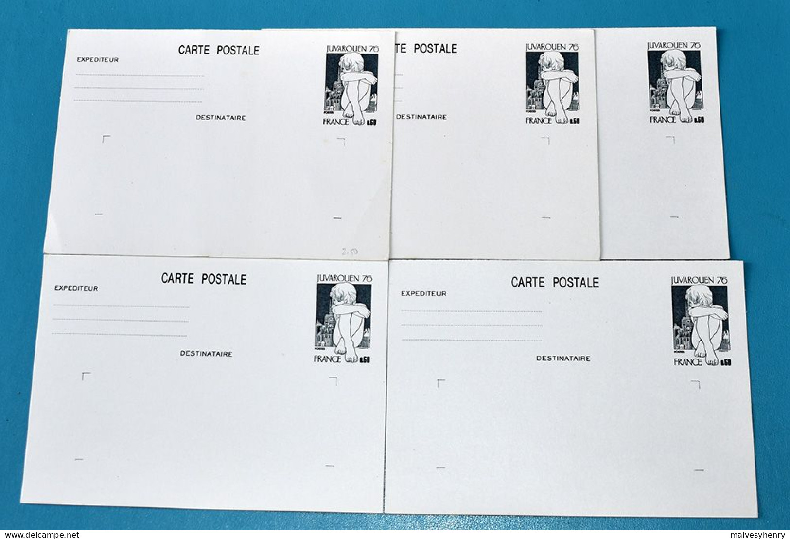 JUVAROUEN 1976 - 5 CARTES POSTALES NEUVES - Standard- Und TSC-AK (vor 1995)