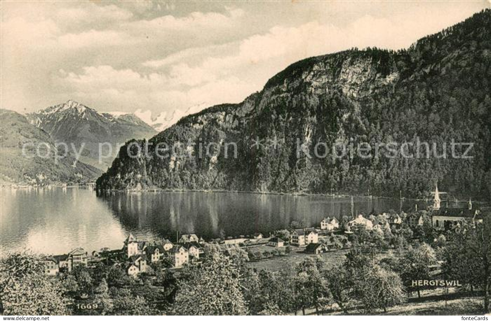 13745596 Hergiswil Vierwaldstaettersee See Panorama  - Other & Unclassified