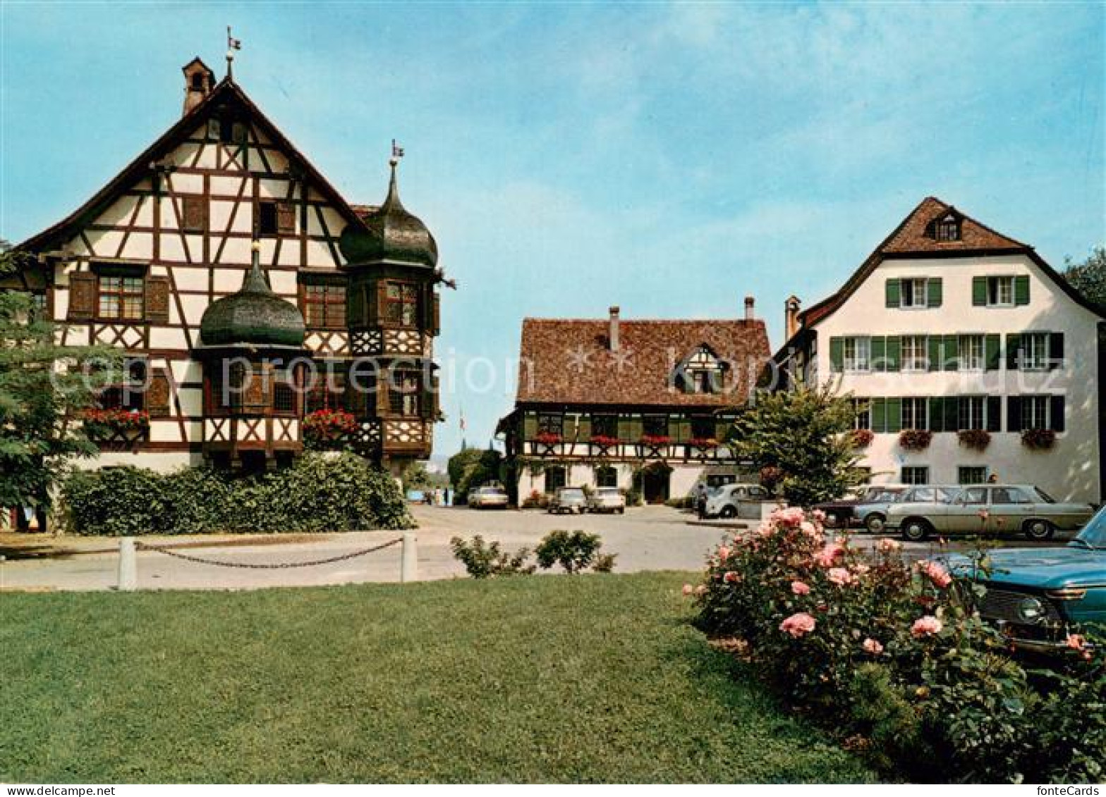 13741536 Gottlieben Hotel Restaurant Drachenburg Und Waaghaus Gottlieben - Other & Unclassified